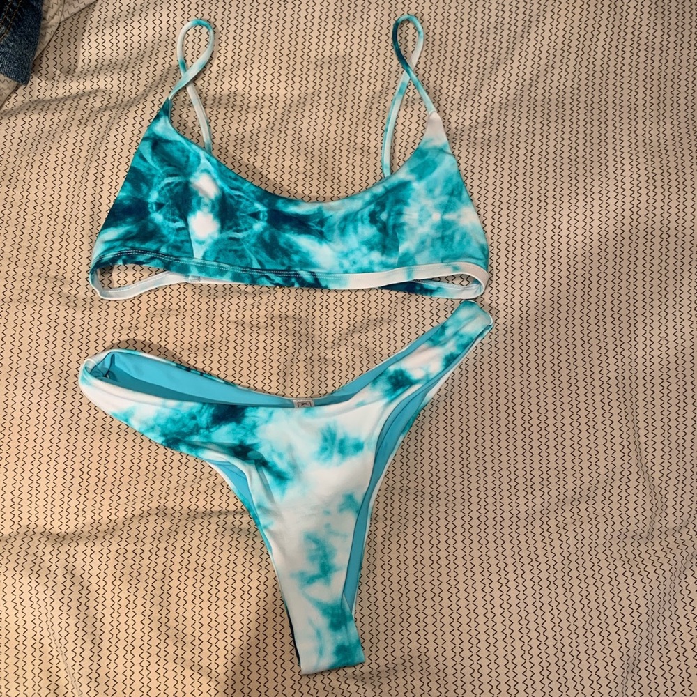Koana Swim Aqua TieDye Bikini